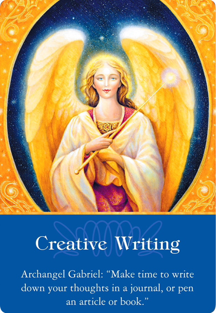 想像力で書く／Creative Writing　大天使ガブリエルより　〜大天使オラクルカード