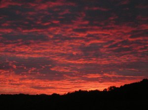 Sunset in the Pyrenees