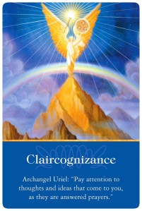 Claircognizance 察知する 〜大天使オラクルカード