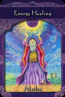 Energy Healing from Merlin of the Ascended Masters Oracle Cards