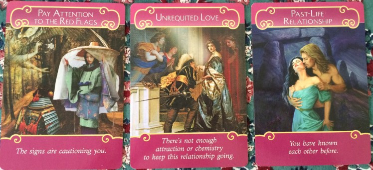 Pay Attention to the Red Flags / Unrequited Love / Past-Life Relationship 〜ロマンスエンジェルオラクルカード Pay Attention to the Red Flags / Unrequited Love / Past-Life Relationship 〜ロマンスエンジェルオラクルカード