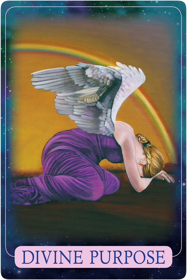 Divine Purpose from Indigo Angel Oracle Cards