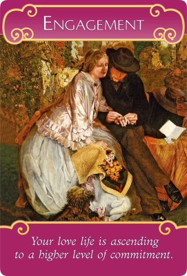 Engagement of the Romance Angels Oracle Cards