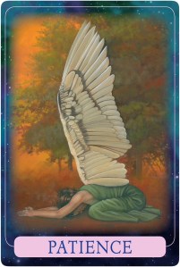 忍耐〜インディゴエンジェルオラクルカード