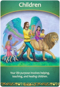 Children from the Life Purpose Oracle Cards