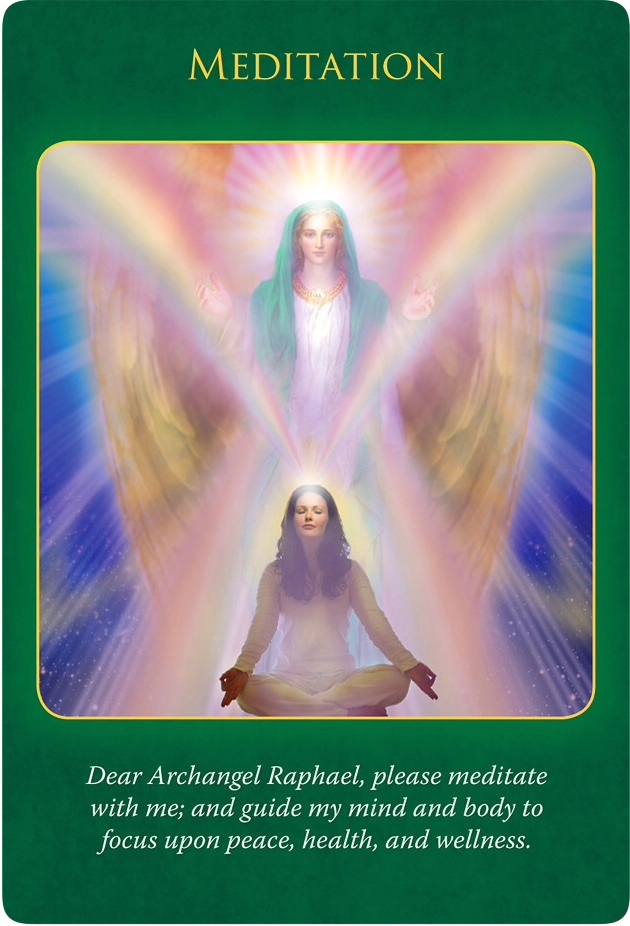 Meditation ~ Archangel Raphael Healing Oracle Cards