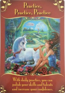 練習あるのみ！Practice, Practice, Practice 〜マジカルフェアリーオラクルカード