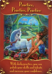 練習あるのみ！Practice, Practice, Practice 〜マジカルフェアリーオラクルカード