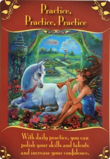 Practice, Practice, Practice of the Magical Messages from the Fairies