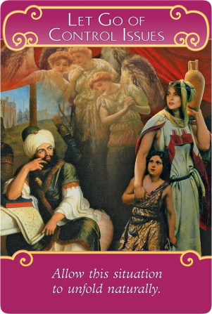 コントロールするのをやめる／Let Go of Control Issues 〜ロマンスエンジェルオラクルカード