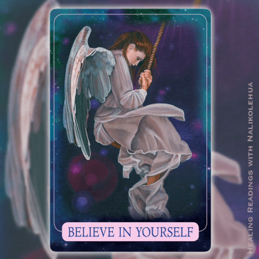 Believing in Yourself from Indigo Angel Oracle Cards