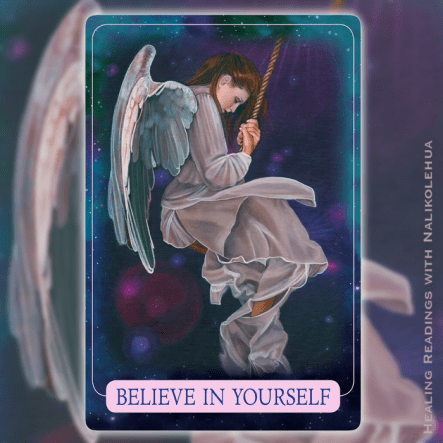 Believing in Yourself from Indigo Angel Oracle Cards