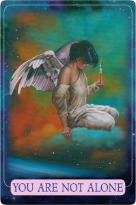 You Are Not Alone from Indigo Angel Oracle Cards
