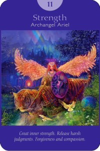 強さ／Strength　大天使アリエル　〜エンジェルタロットカード