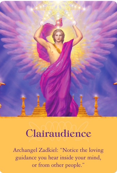 透聴／Clairaudience　大天使ザドキエルより