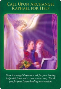 大天使ラファエルに助けを求めましょう／Call Upon Archangel Raphael For Help　〜大天使ラファエルヒーリングオラクルカード