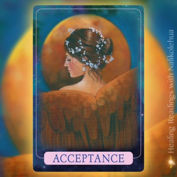 受け容れる／Acceptance　〜インディゴエンジェルオラクルカード