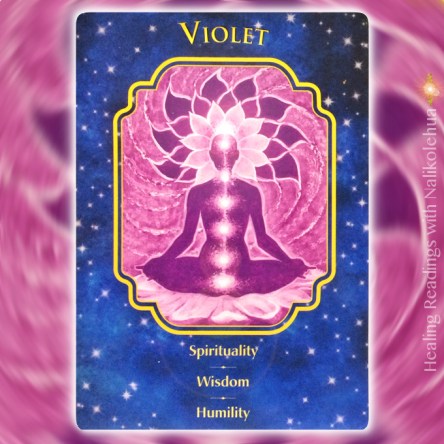 スミレ色／Violet　〜エンジェルドリームオラクルカード