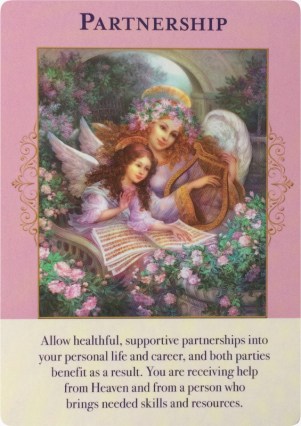 Partnership ~ Angels of Abundance Oracle Cards