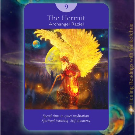 The Helmet／隠者　大天使ラジエル　〜エンジェルタロットカード