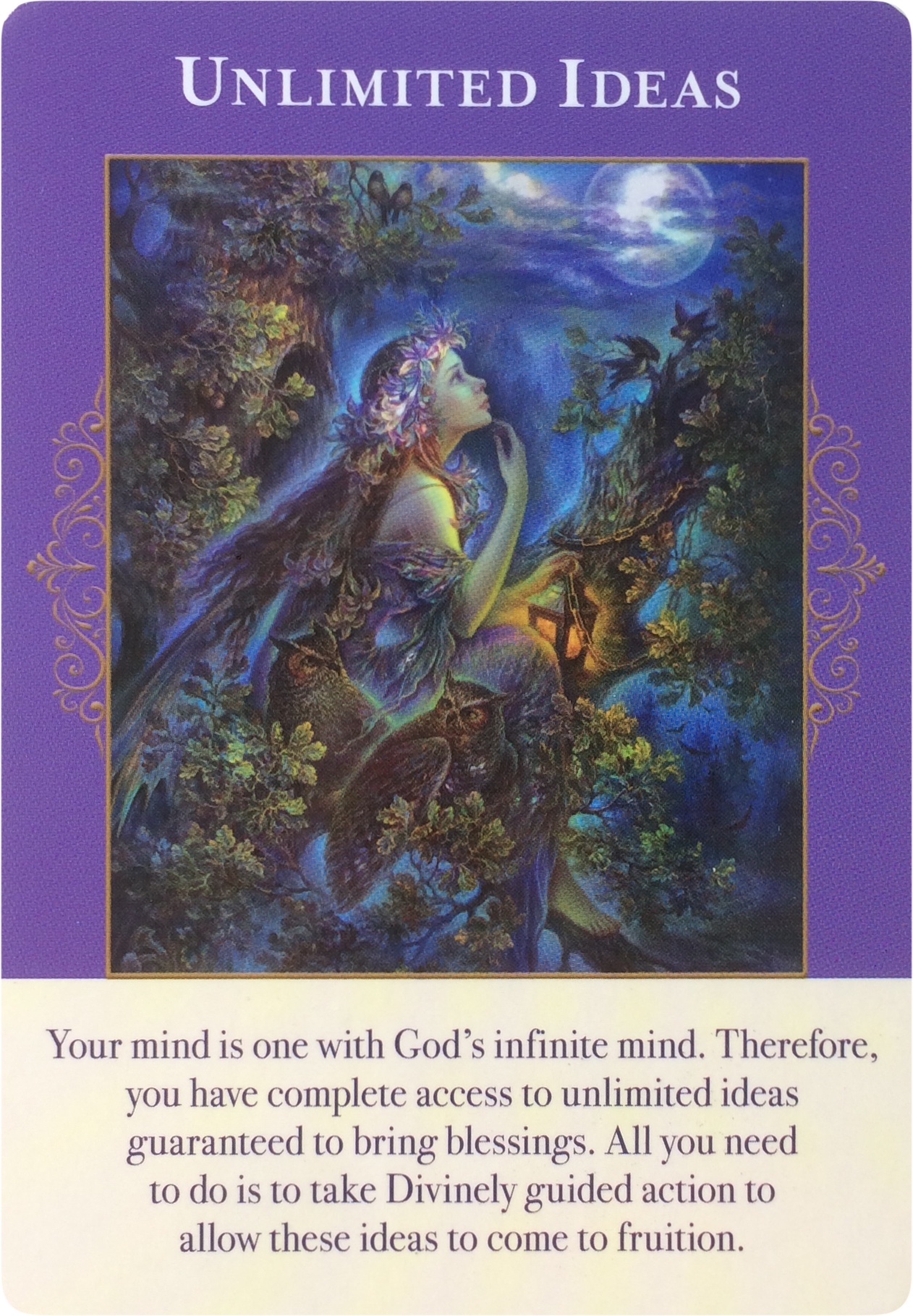 無限のアイデア／Unlimited Ideas 〜エンジェルオブアバンダンスオラクルカード