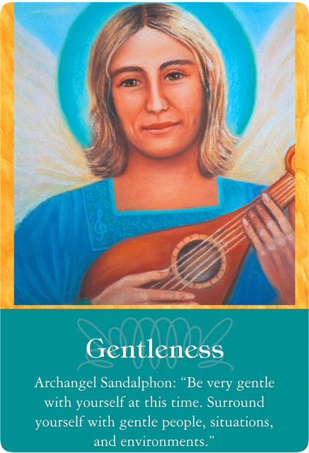 優しさ／Gentlenes 大天使サンダルフォンより　〜大天使オラクルカード