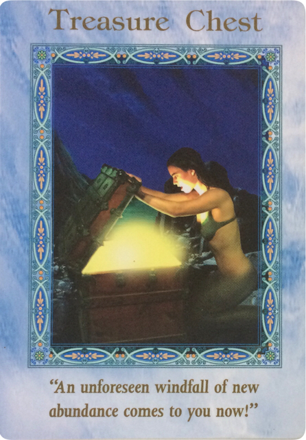 Treasure Chest／宝箱　マーメイド＆ドルフィンオラクルカードより