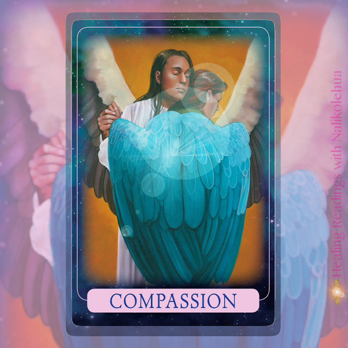 思いやり／Compassion インディゴエンジェルオラクルカードより