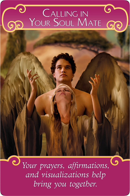 Calling In Your Soul Mate／ソウルメイトを呼び寄せる　〜ロマンスエンジェルオラクルカードより