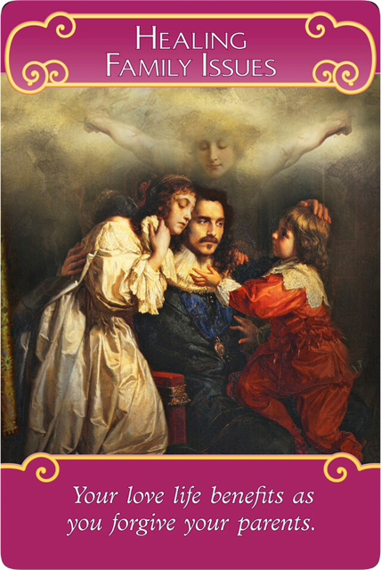 Healing Family Issues from the Romance Angel Oracle Cards