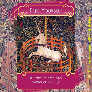Free Yourself／自由になる　〜ロマンスエンジェルオラクルカードより