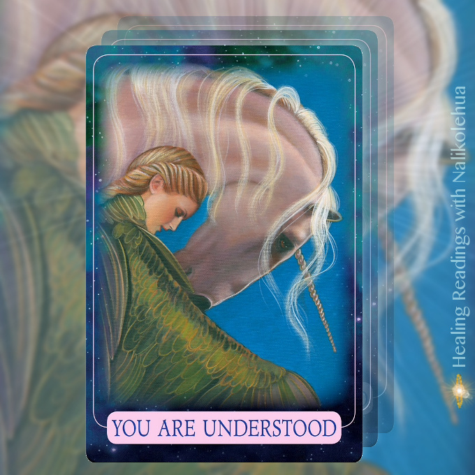 You Are Understood from the Indigo Angel Oracle Cards