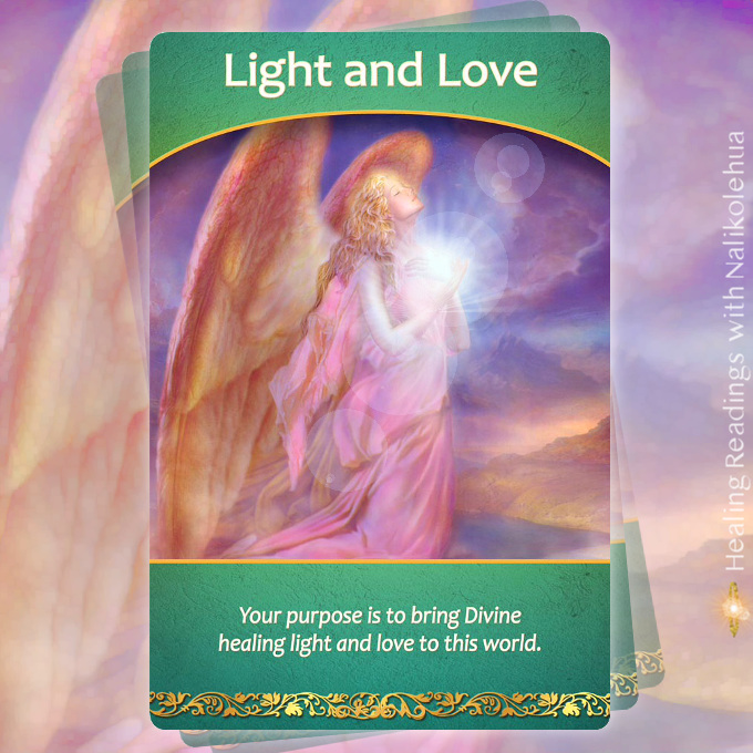 《Light and Love／光と愛》パストライフオラクルカード より