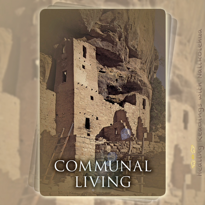 《共同生活／Communal Living》パストライフオラクルカードより