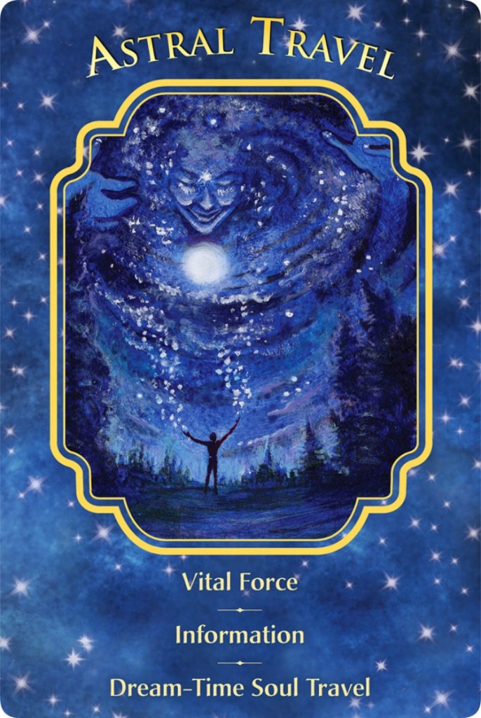 Astral Travel from the Angel Dreams oracle cards