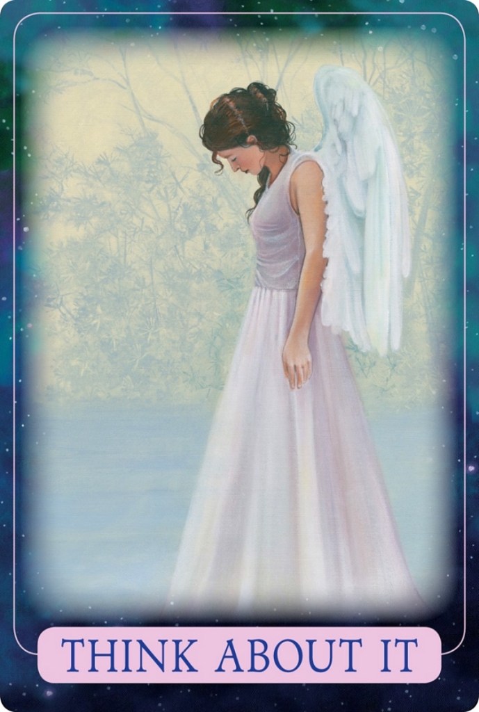 考える／Think About It 〜インディゴエンジェルオラクルカードより