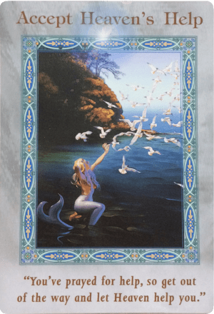 Accept Heaven’s Help from the Magical Mermaids and Dolphins oracle cards