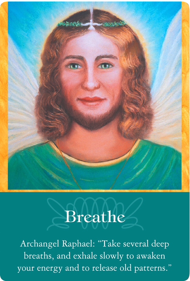 大天使ラファエル《Breathe/呼吸》 〜大天使オラクルカードより 大天使ラファエル《Breathe/呼吸》 〜大天使オラクルカードより
