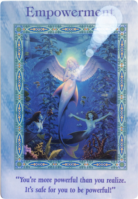 Empowerment from the Magical Mermaids & Dolphins Oracle Cards