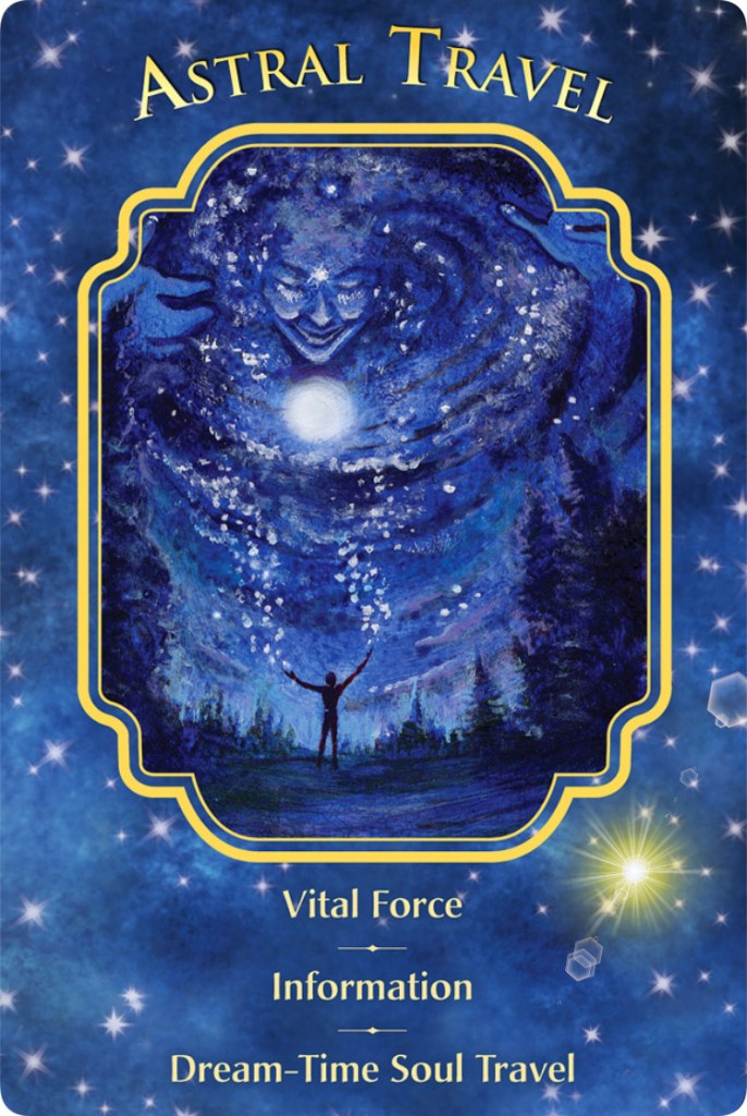 《アストラルトラベル／Astral Travel》エンジェルドリームオラクルカードより