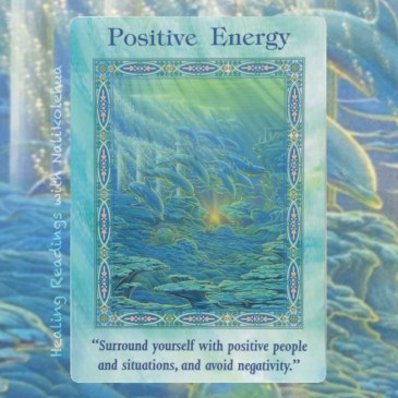 Positive Energy from Magical Mermaids & Dolphins Oracle Cards