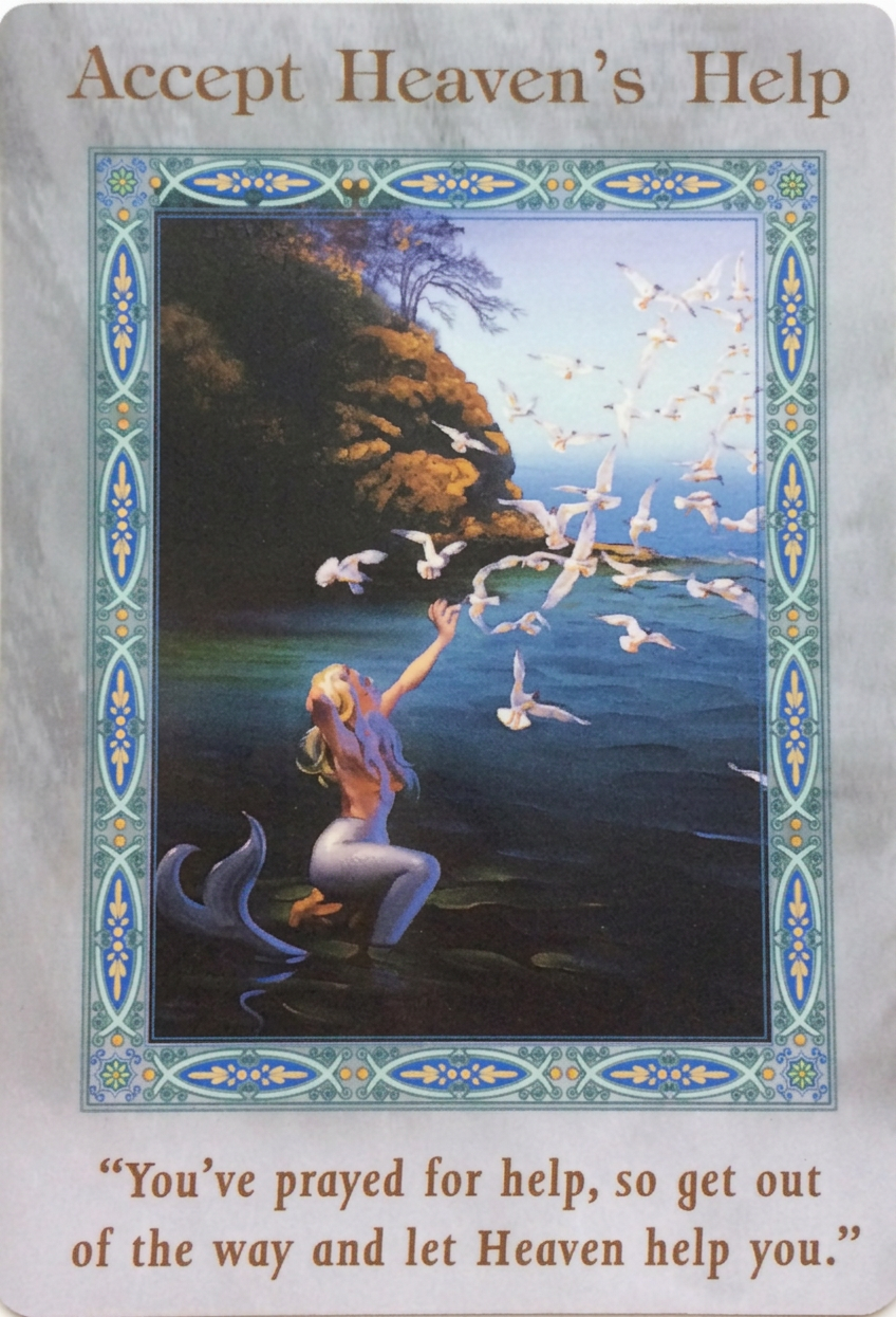Accept Heaven’s Help from Magical Mermaids and Dolphins Oracle Cards Accept Heaven’s Help from Magical Mermaids and Dolphins Oracle Cards